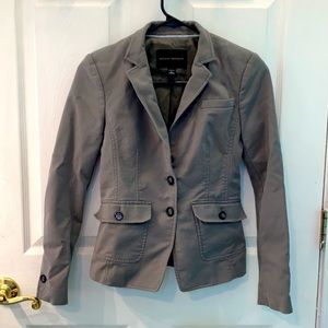 Gray Banana Republic Blazer